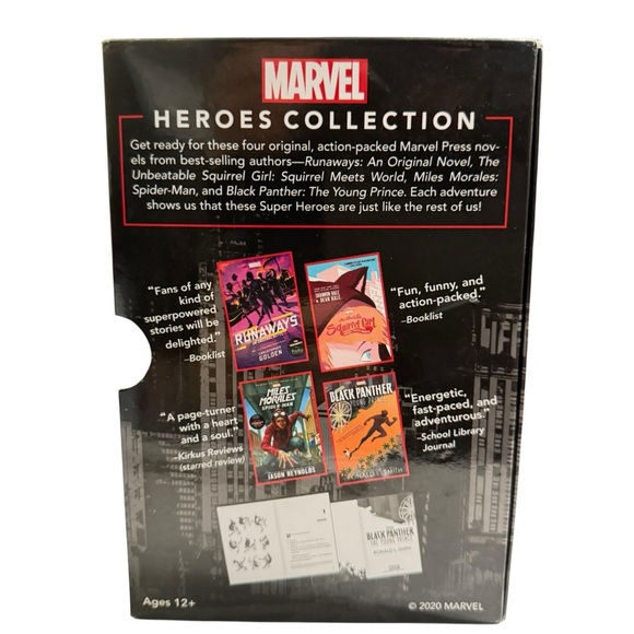Marvel Heroes Collection (4 Novels) Black Panther, Spiderman, Runaways, Squirrel - Picture 10 of 11